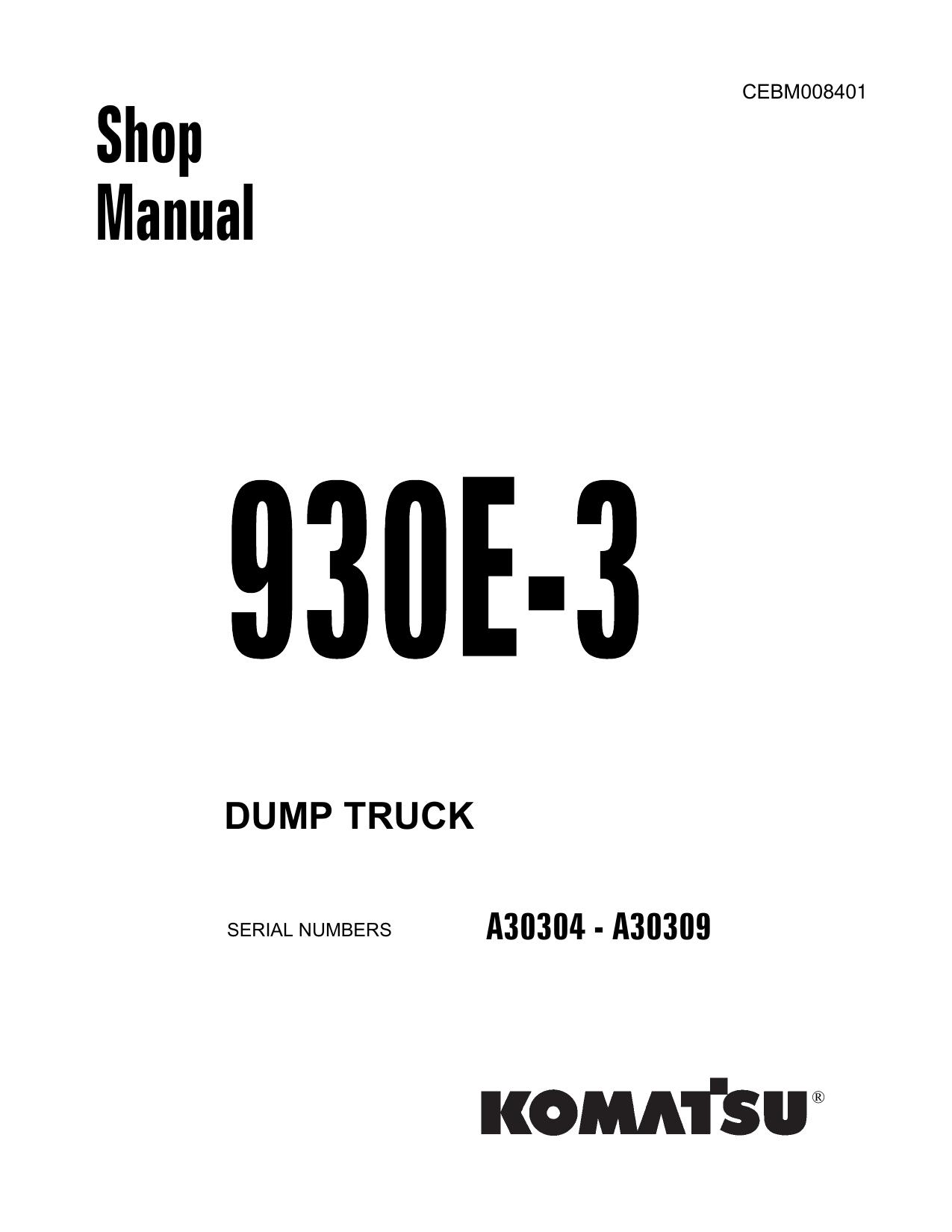 930E-3 Shop Manual (2)
